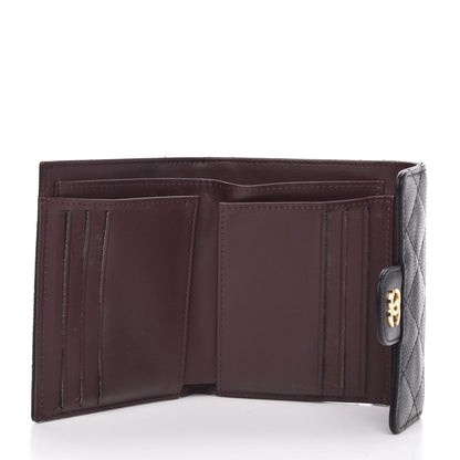 Chanel Caviar Quilted Compact Flap Wallet Black 5 of 11