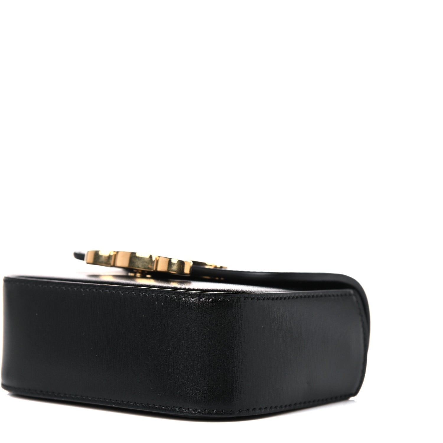 Celine Shiny Calfskin Mini Triomphe Black 9 of 10