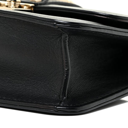 Valentino Garavani Vitello Mini Glam Lock Rockstud Flap Black 9 of 12