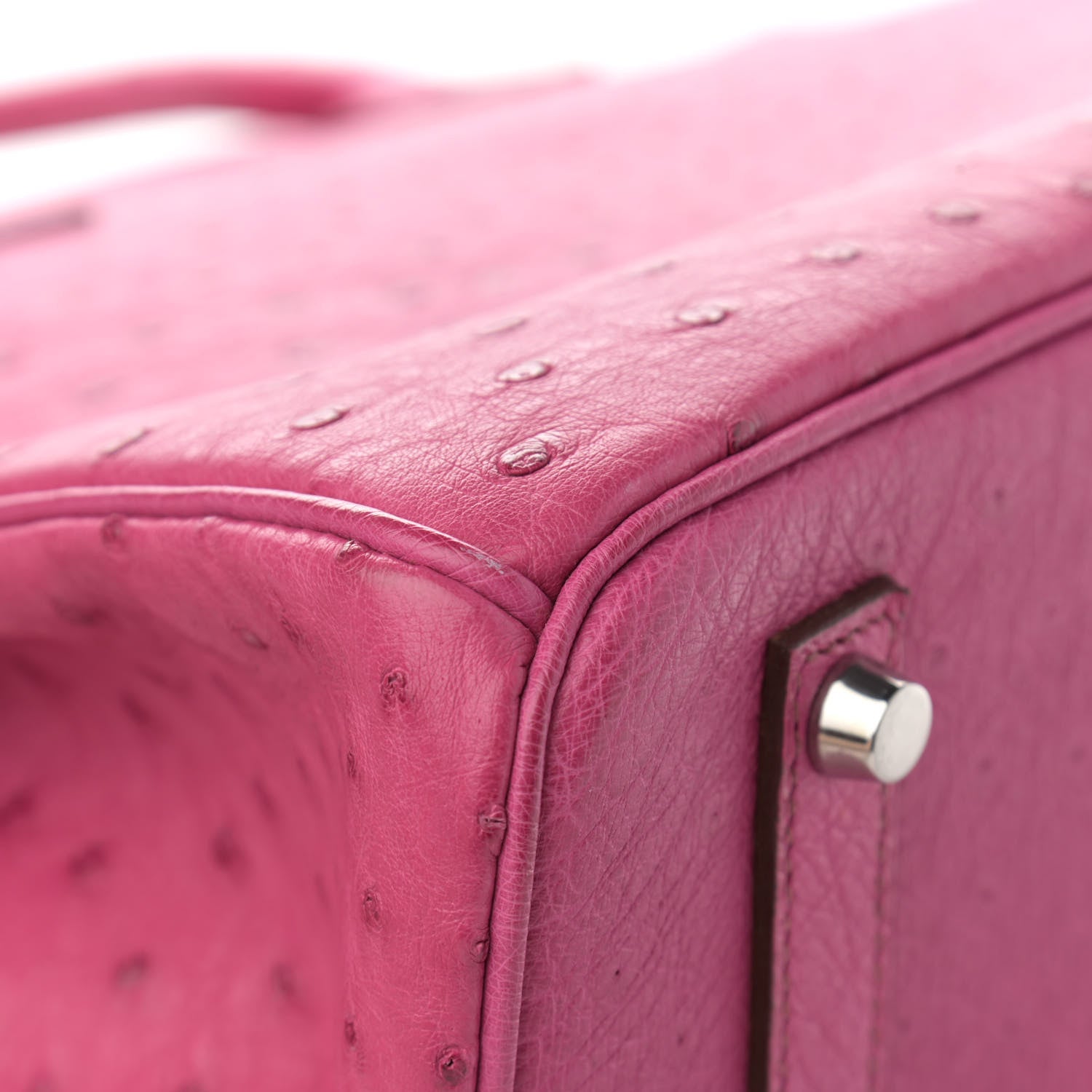 Hermes Ostrich Birkin 35 Fuchsia 11 of 13