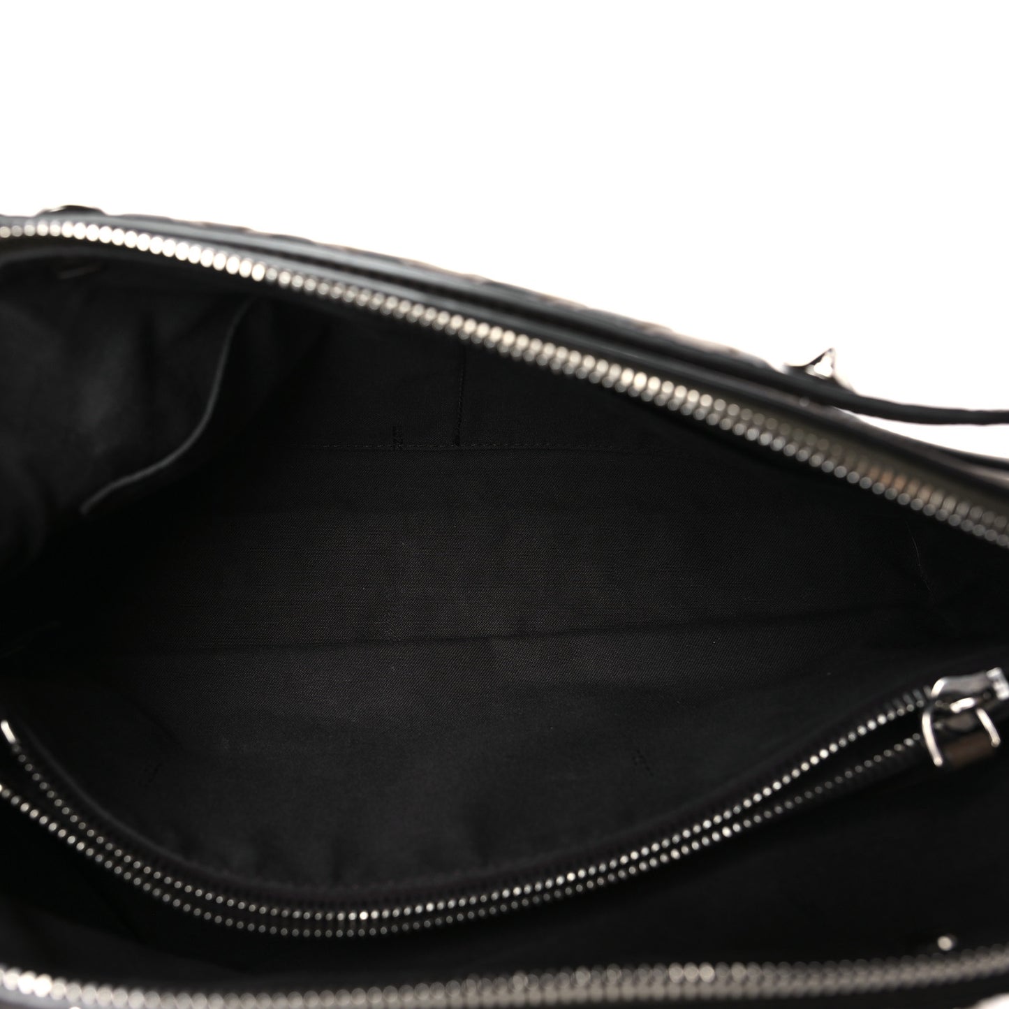 Vitello Dolce Bi-Color FF 1974 Embossed Medium By The Way Boston Bag Maya Black