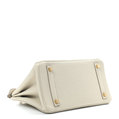 Hermes Togo Birkin 25 Craie 4 of 10