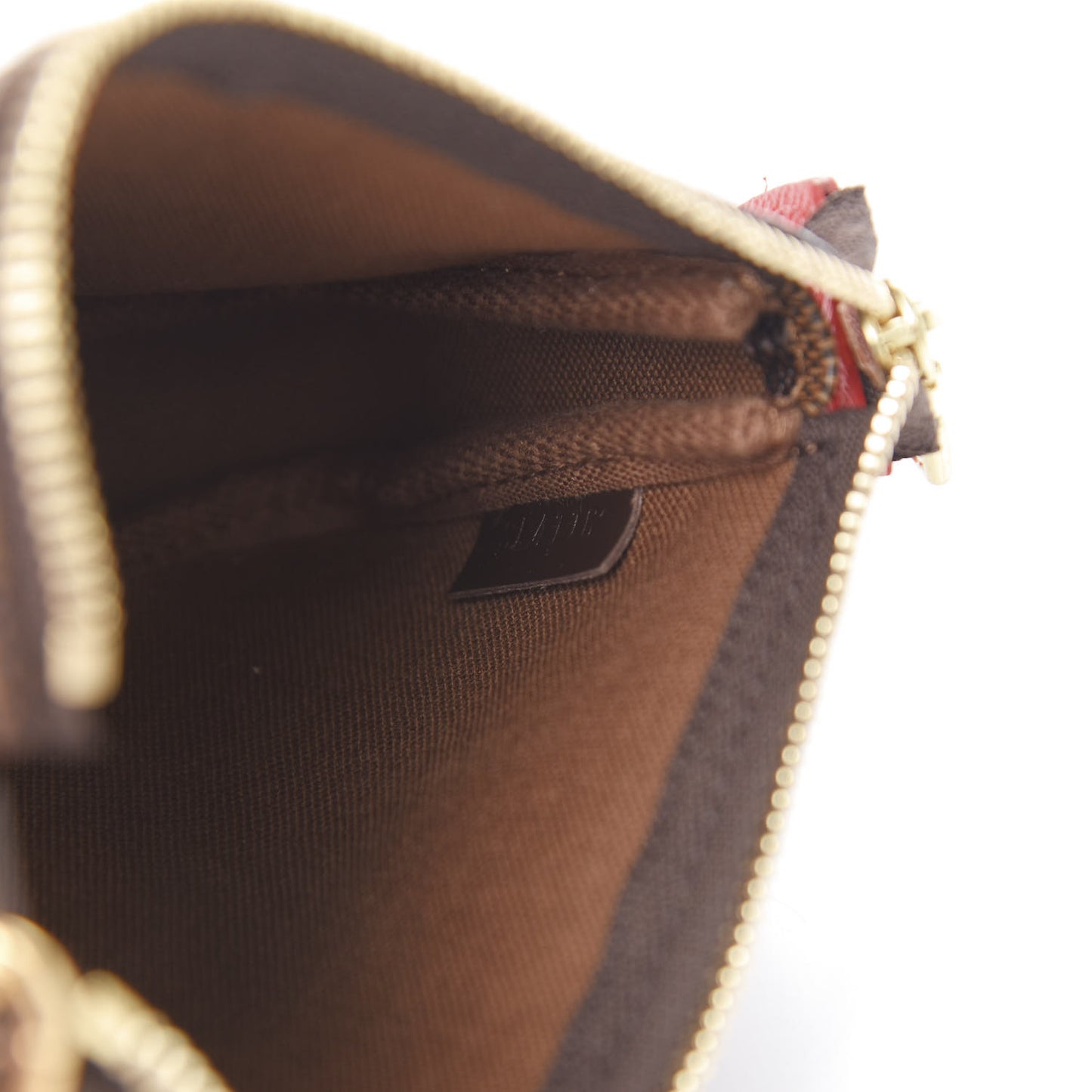 Damier Ebene 2016 Christmas Animation Mini Pochette Accessories