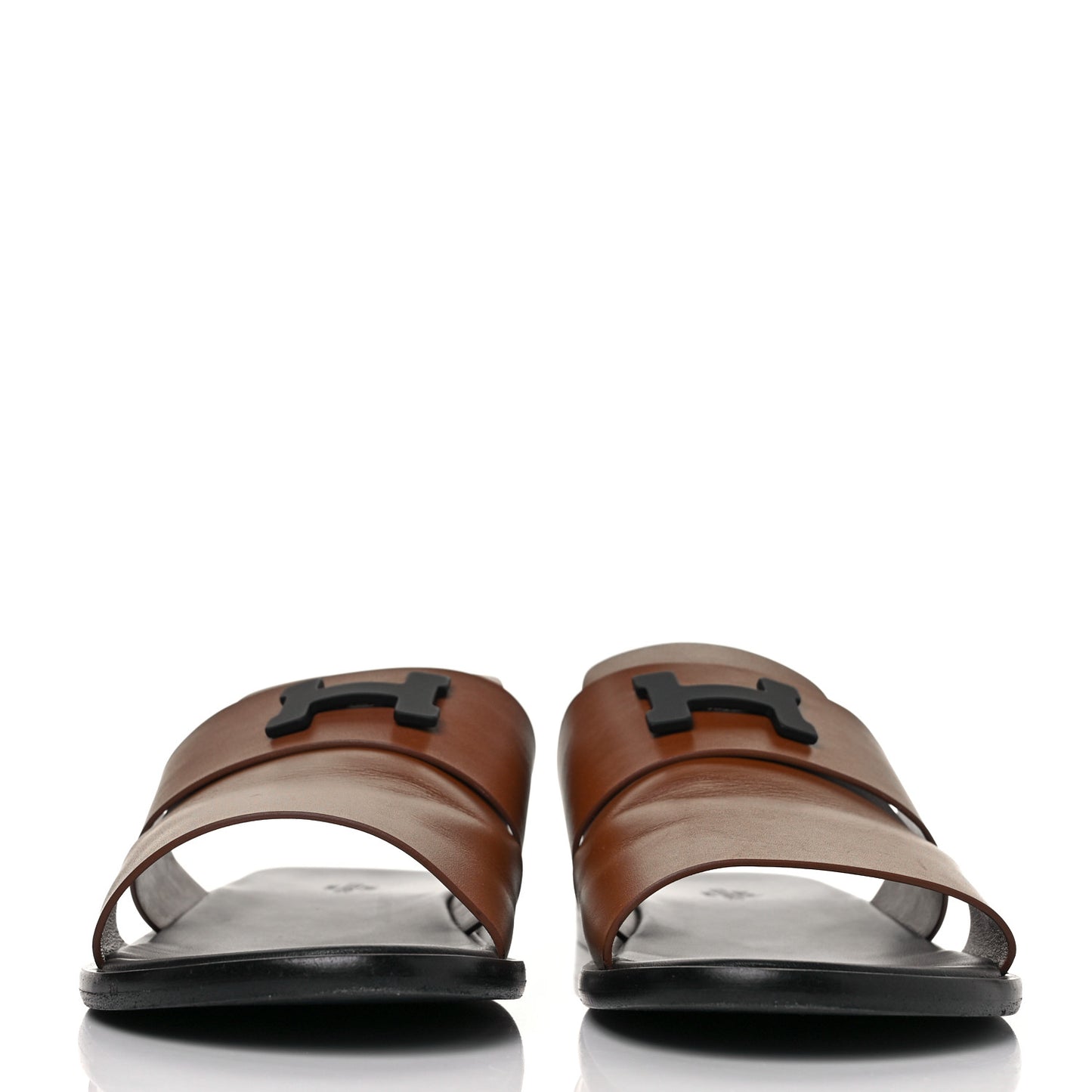 Calfskin Mens Arles Mules 42.5 Brun