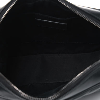 Saint Laurent Calfskin Matelasse Monogram Lou Camera Bag Black 4 of 6