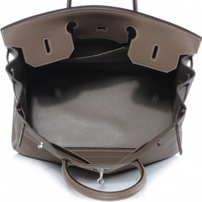 Hermes Togo Birkin 40 Etoupe 5 of 11
