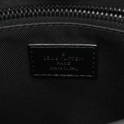 Louis Vuitton Epi Sac Plat Fold Bag Black 6 of 12