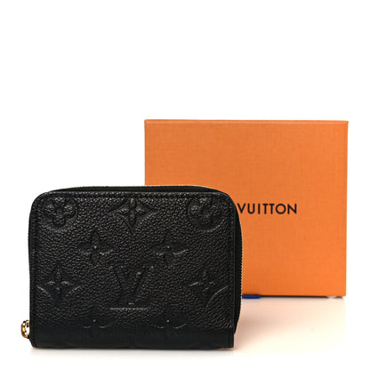 Louis Vuitton Empreinte Zippy Coin Purse Black 8 of 8