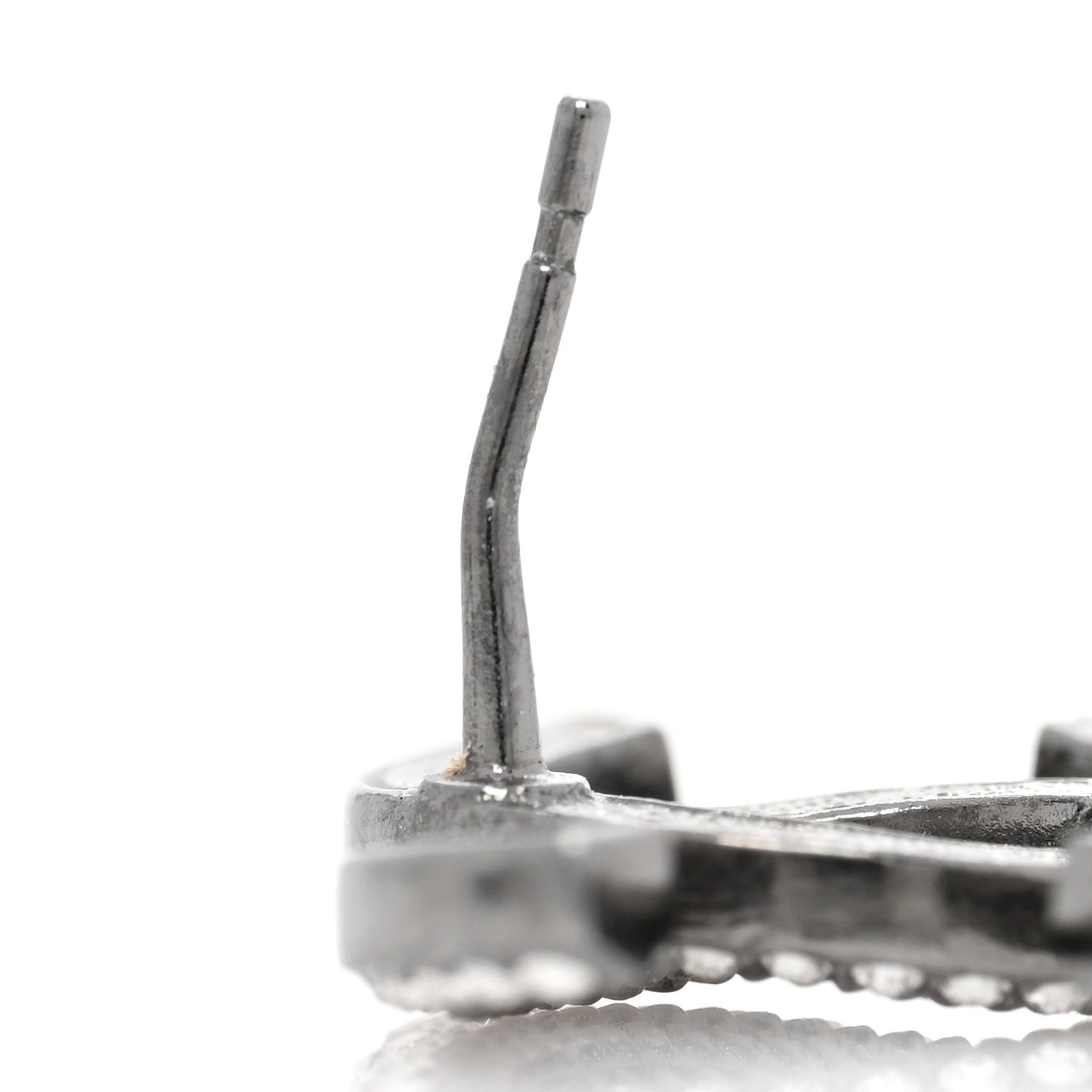 Ruthenium Crystal CC Earrings