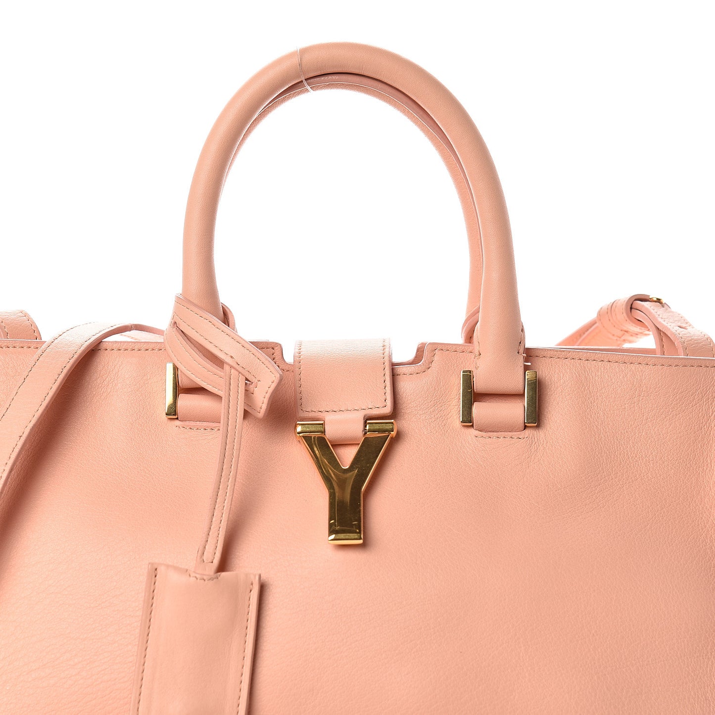 Calfskin Small Classic Y Cabas Blush