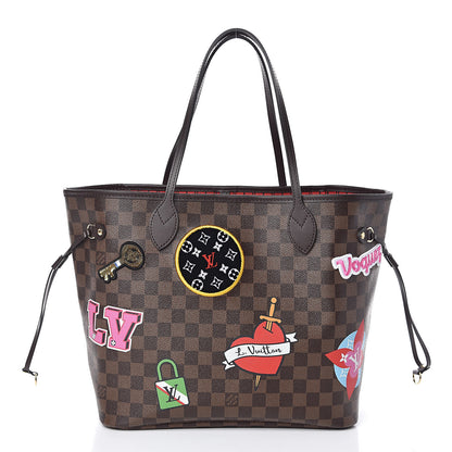 Louis Vuitton Damier Ebene Travel Stickers Neo Neverfull MM 2 of 11