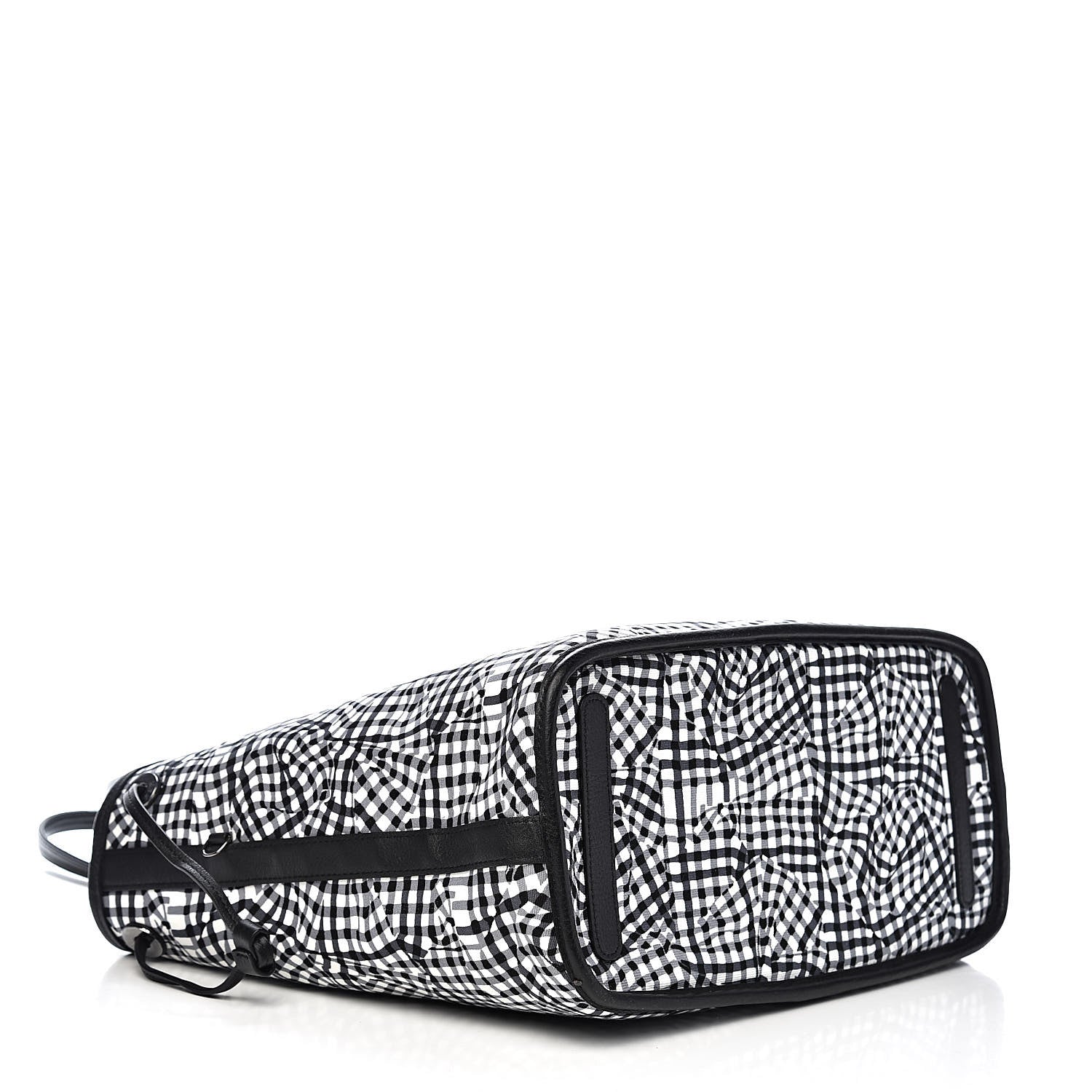 MCM Visetos Medium Liz Reversible Shopper Tote Black 8 of 15