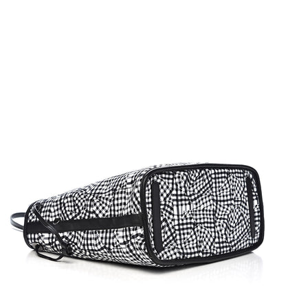 MCM Visetos Medium Liz Reversible Shopper Tote Black 8 of 15
