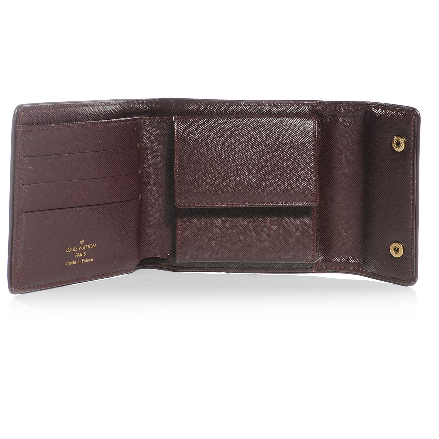 Mini Monogram Compact Wallet Cherry