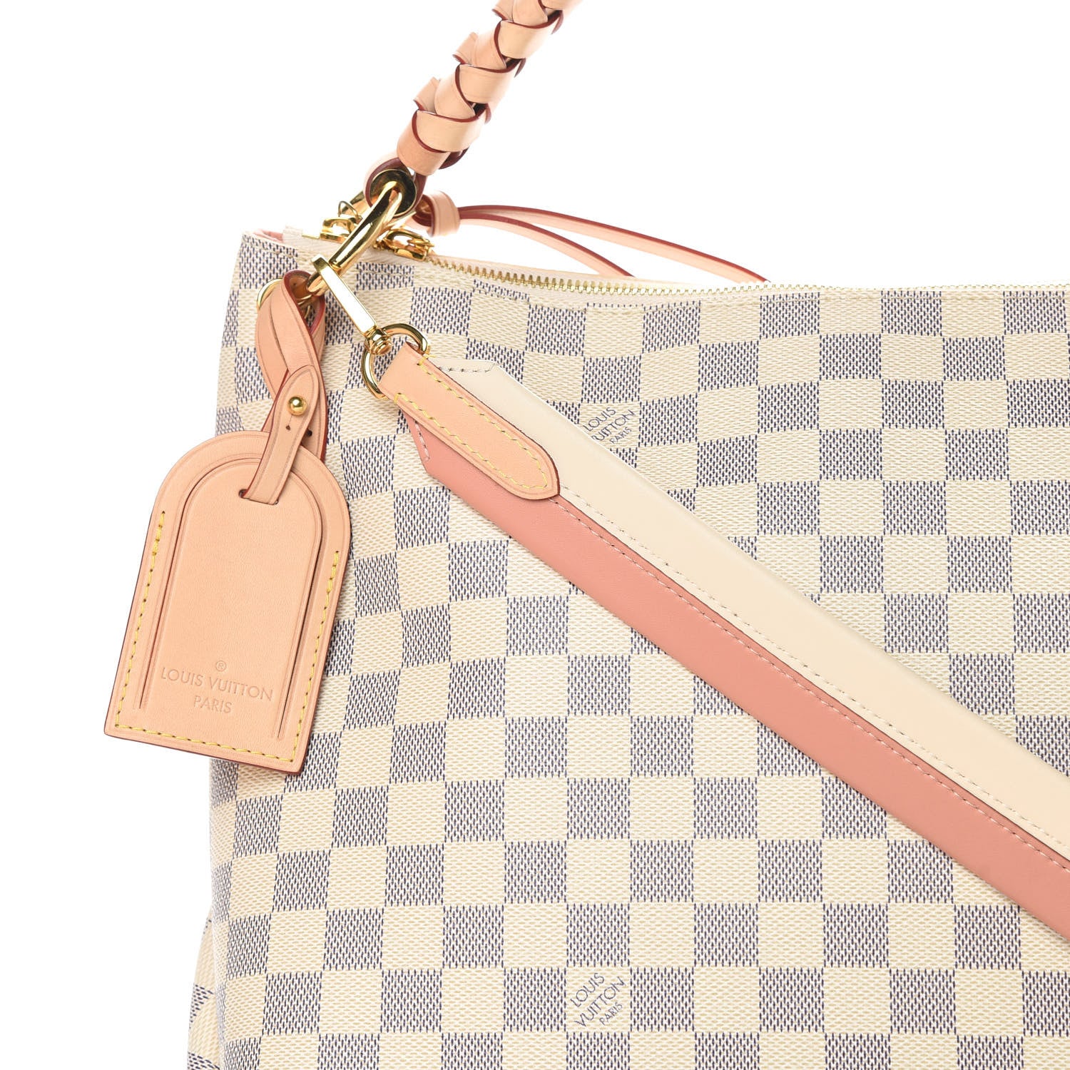 Louis Vuitton Damier Azur Beaubourg Hobo MM 8 of 12