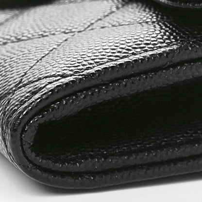 Chanel Caviar Quilted Medium Flap Wallet Black 10 of 11