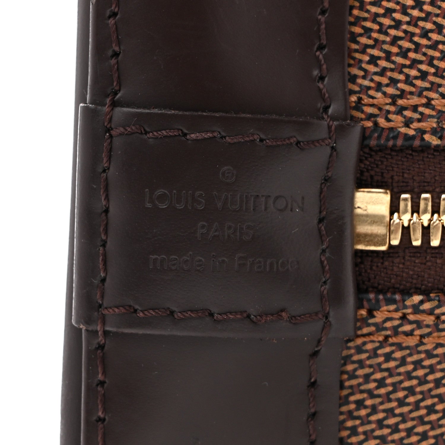 Louis Vuitton Damier Ebene Alma BB 6 of 14