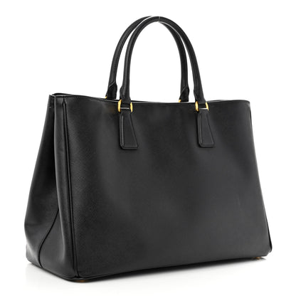 Prada Saffiano Lux Large Tote Black 3 of 12