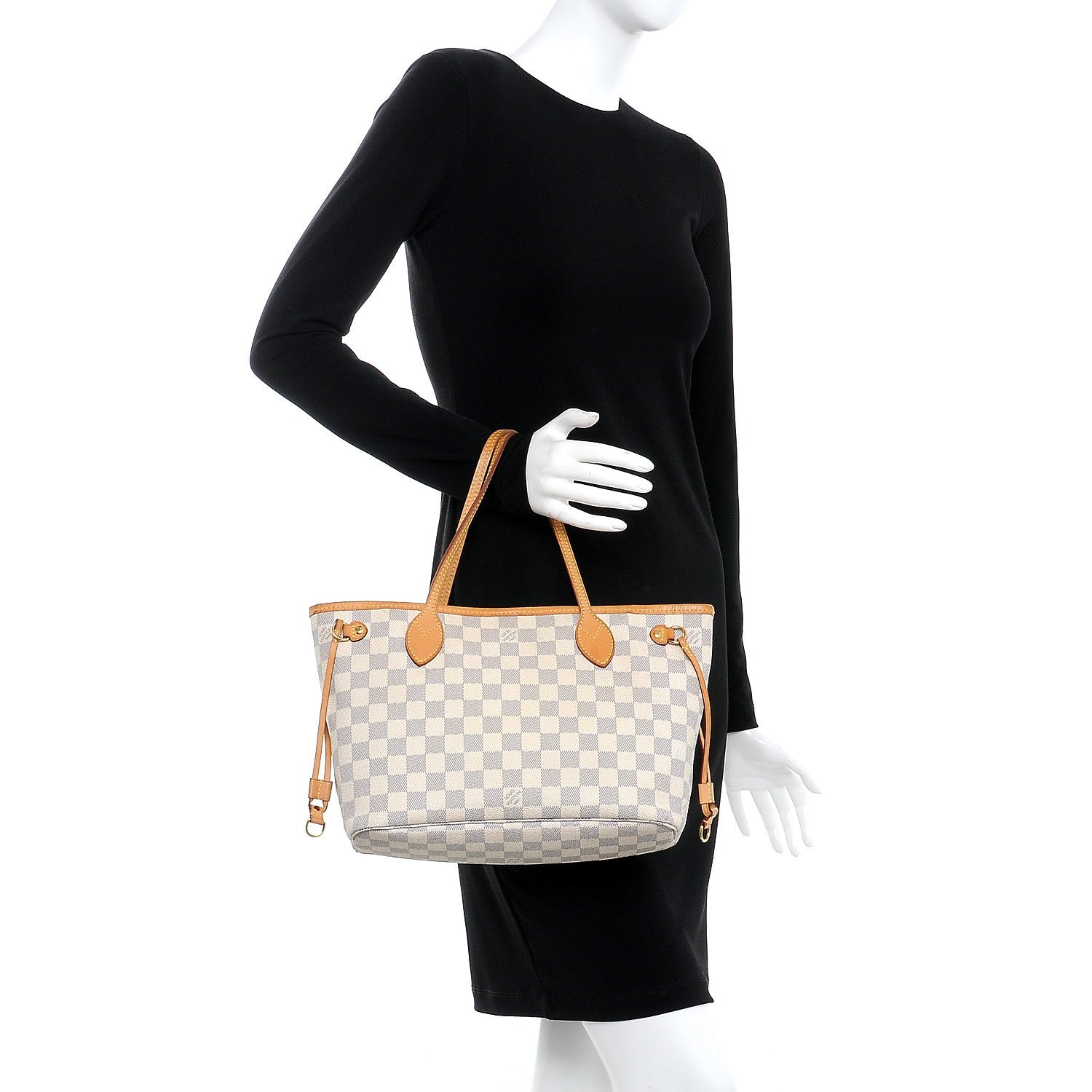 Louis Vuitton Damier Azur Neverfull PM 11 of 12