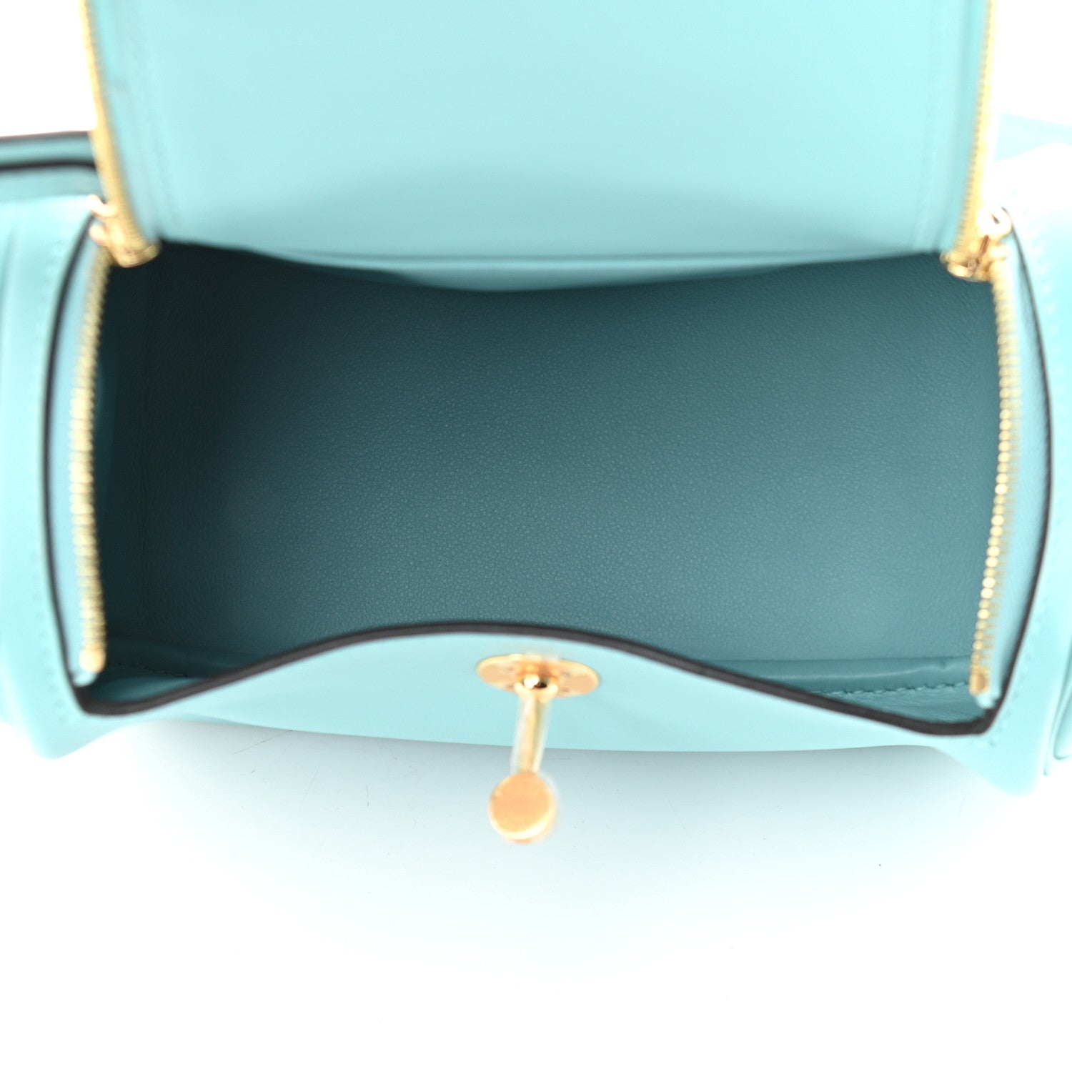 Hermes Swift Mini Lindy 20 Bleu Atoll 5 of 9
