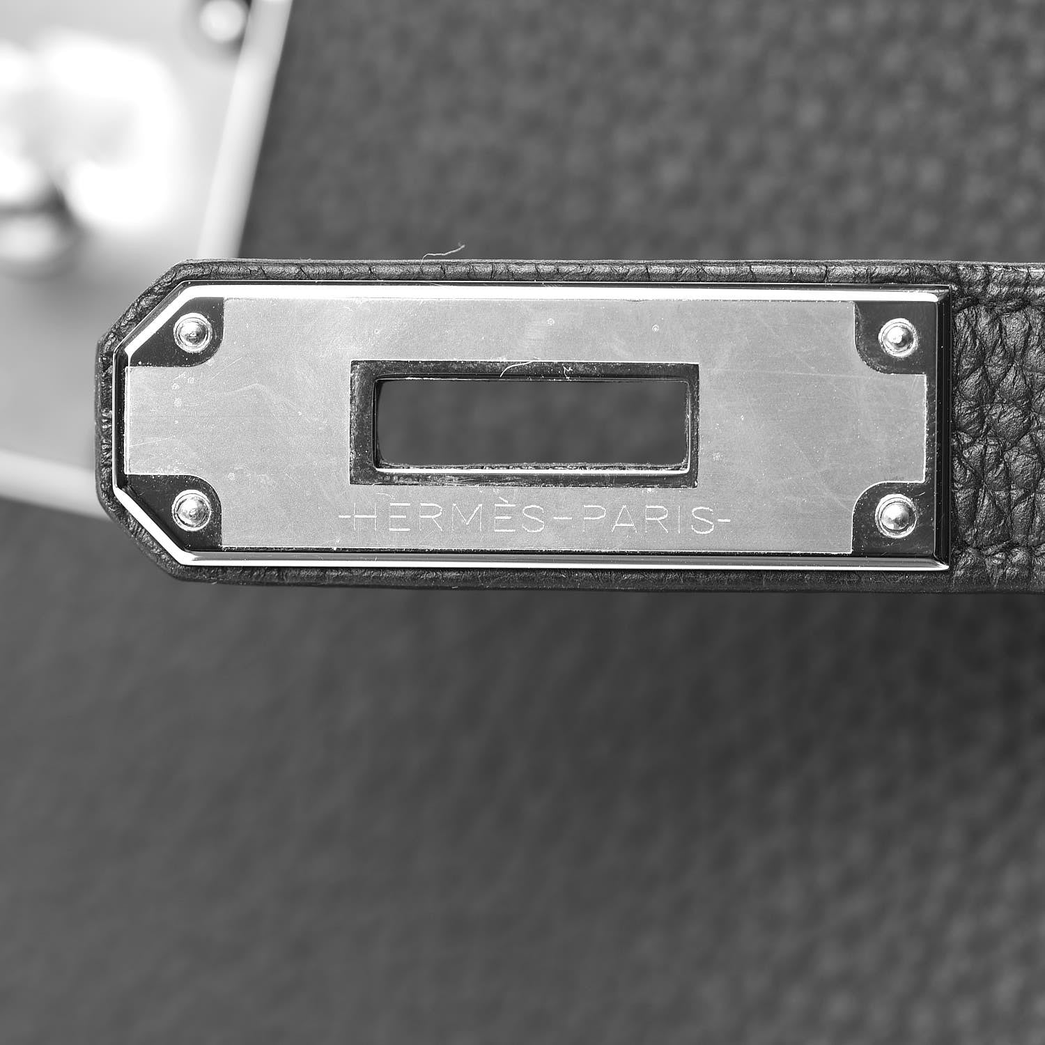 Hermes Togo Kelly Retourne 28 Black 31 of 37
