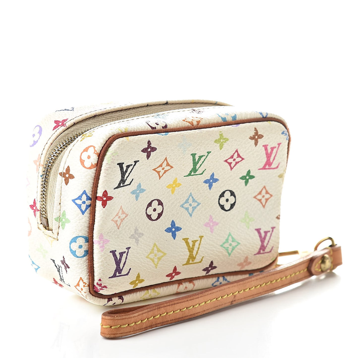 Monogram Multicolor Trousse Wapity White