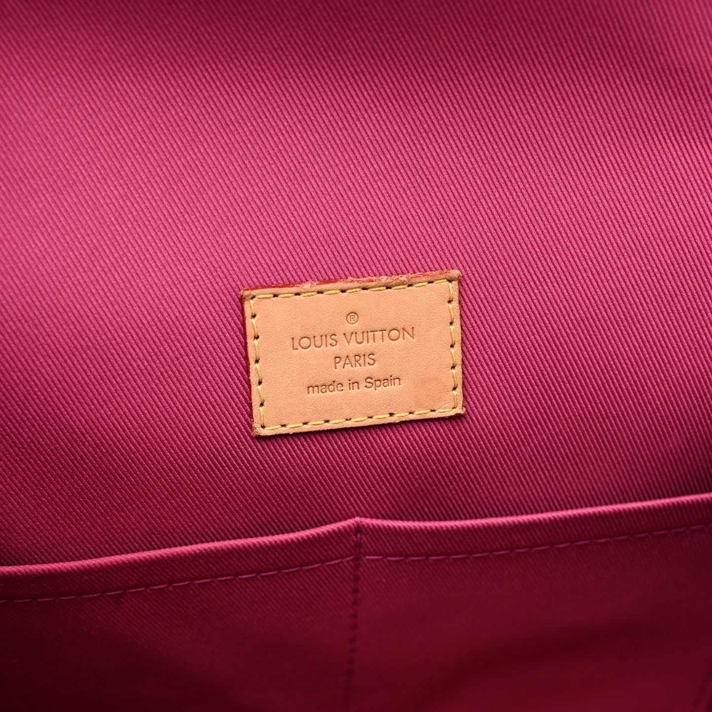 Monogram Cluny BB Bordeaux Fuchsia