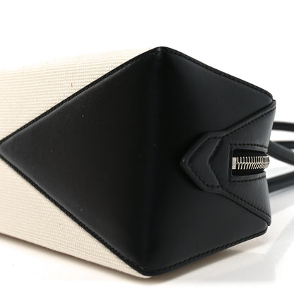 Alaia Canvas Calfskin Medium Le Teckel Bag Ecru 9 of 9