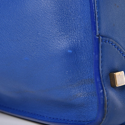 Celine Smooth Calfskin Mini Luggage Royal Blue 15 of 28