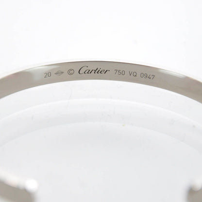Cartier 18k White Gold Love Bracelet Size 20 3 of 4