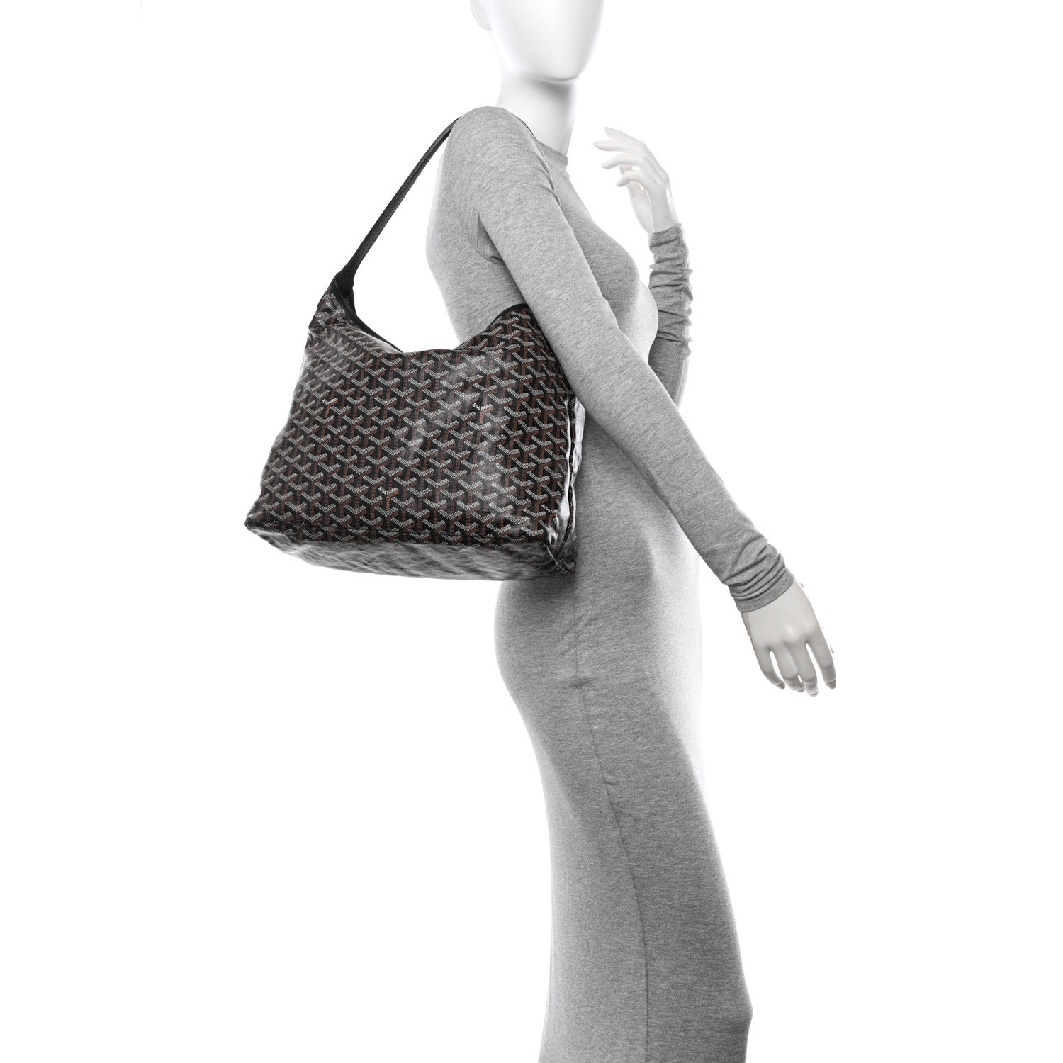 Goyard Goyardine Boheme Hobo Black 2 of 12