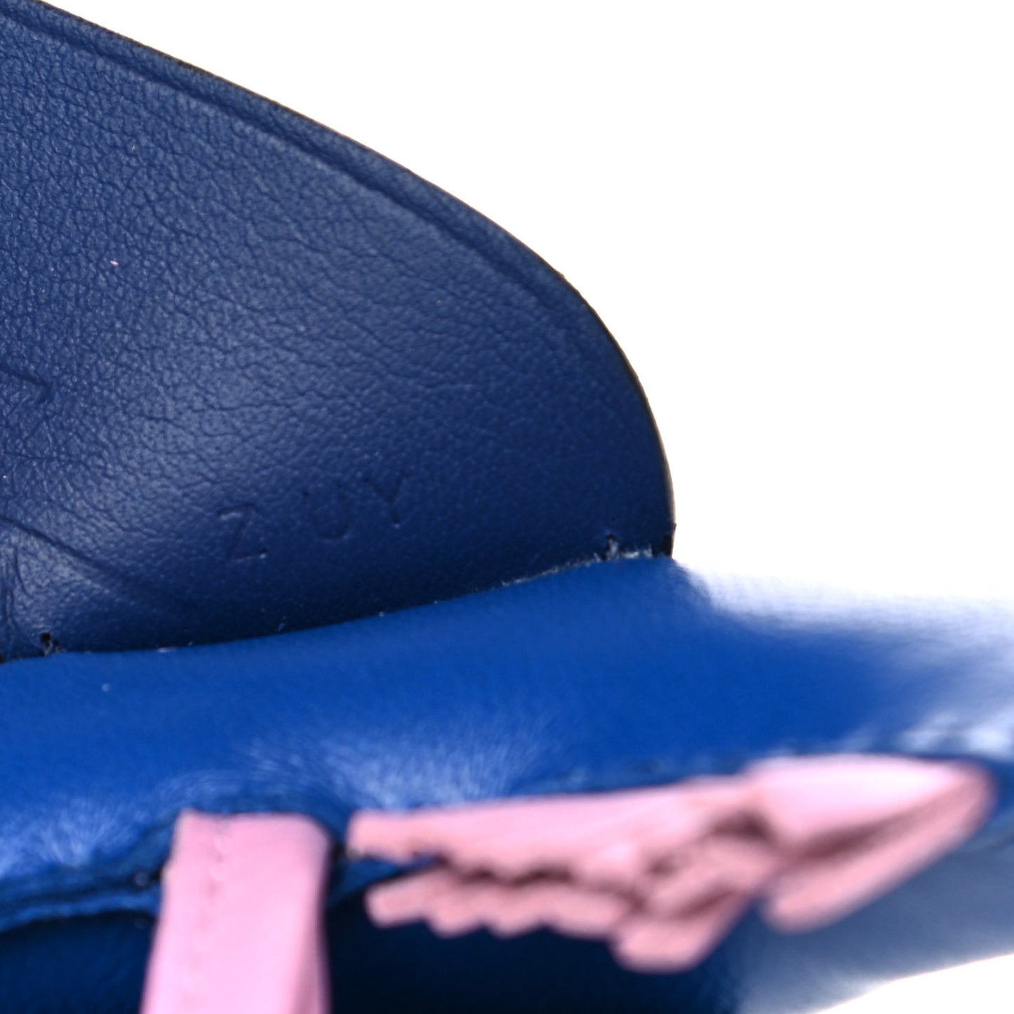 Milo Lambskin Grigri Rodeo Pegase Horse Bag Charm PM Bleu France Mauve Sylvestre Bleu Saphir