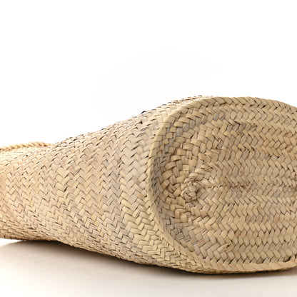 Loewe Raffia Large Basket Tote Bag Natural Tan 8 of 9