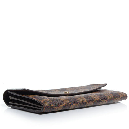 Louis Vuitton Damier Ebene Sarah Wallet 4 of 7