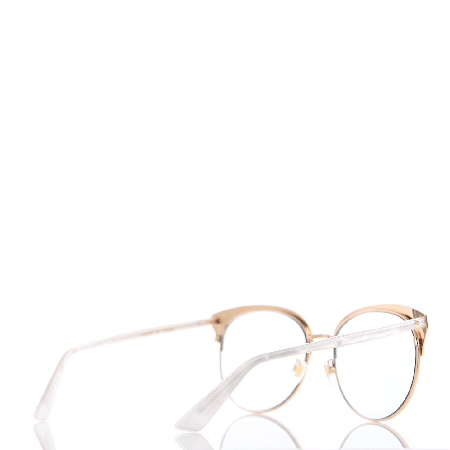 Round Metal GGG0246 Sunglasses Light Blue