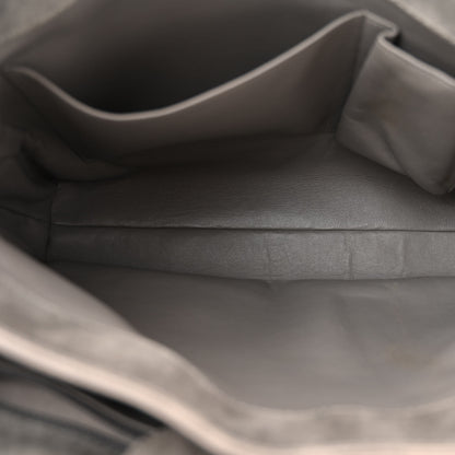 Chanel Iridescent Calfskin CC East West Shopping Tote Light Grey 5 of 14