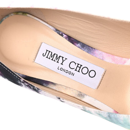 Jimmy Choo Fabric Tie Dye Love Pumps 37.5 Multicolor 6 of 12