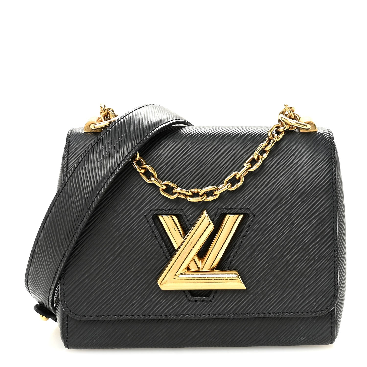 Louis Vuitton Epi Twist Shoulder Bag PM Black 1 of 9