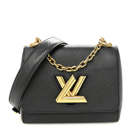 Louis Vuitton Epi Twist Shoulder Bag PM Black 1 of 9
