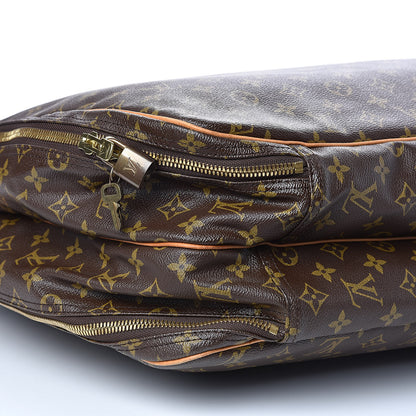 Louis Vuitton Monogram Alize 2 Compartment Luggage Travel Bag 10 of 17