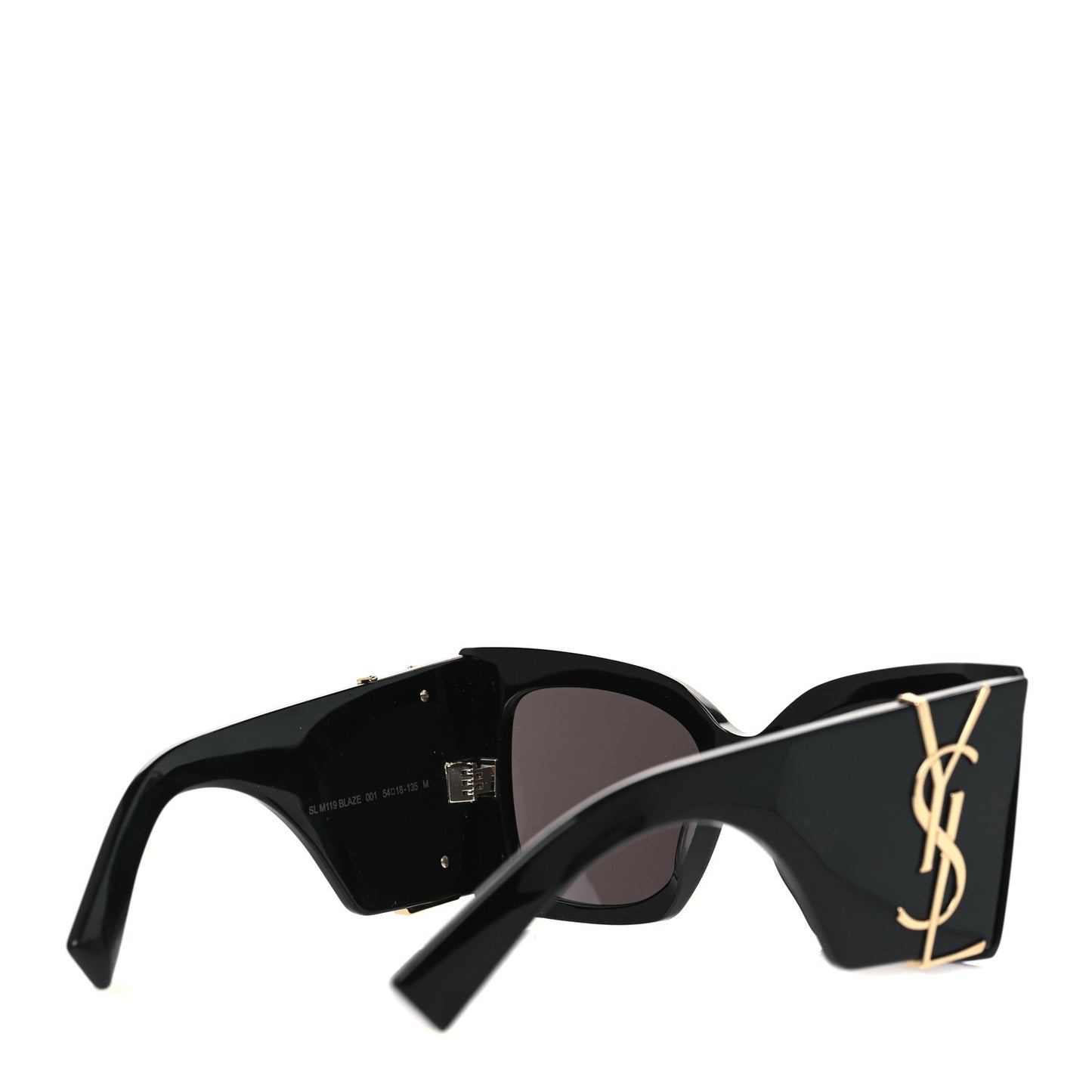 Acetate Blaze Sunglasses SL M119 Black