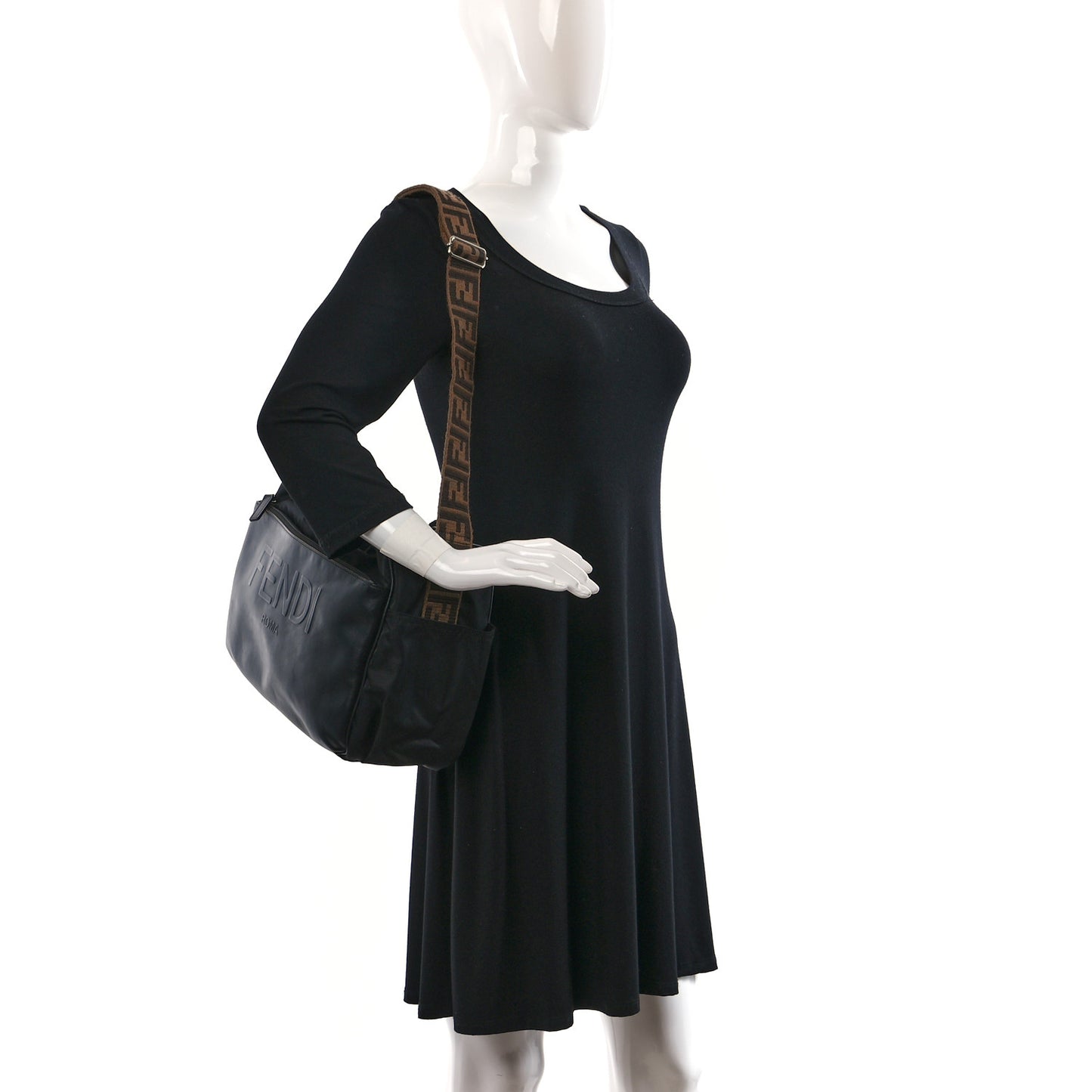 Nylon Changing Bag Black