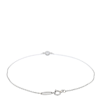 Tiffany Platinum Diamond .08ct Elsa Peretti Diamonds by the Yard Bracelet 2 of 4