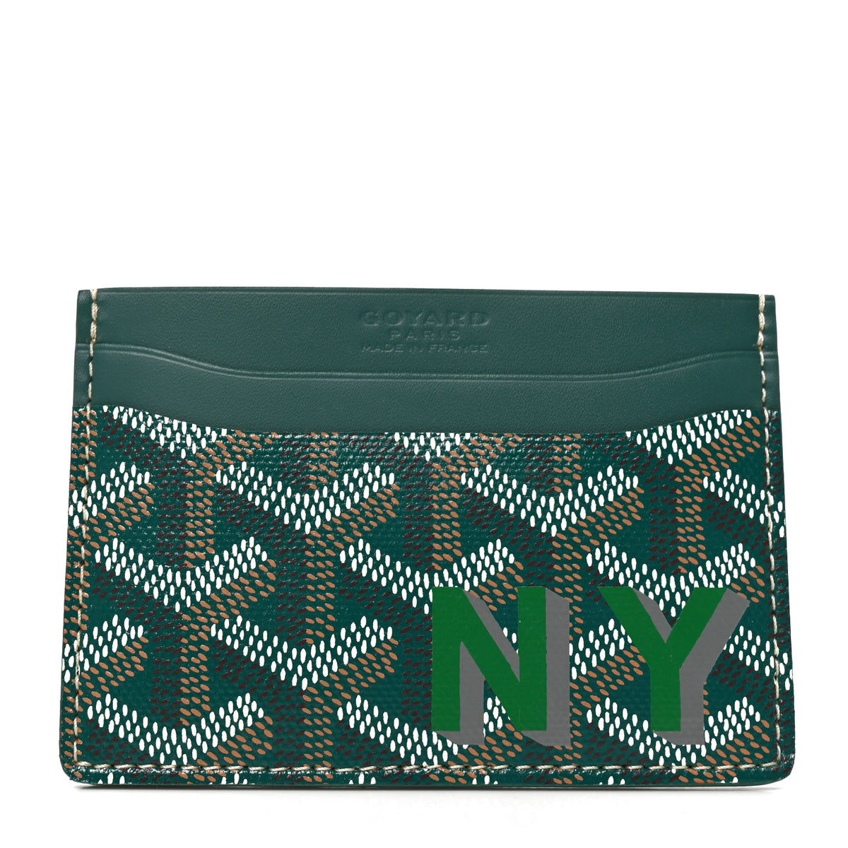 Goyard Goyardine Saint Sulpice Card Holder Green 1 of 7