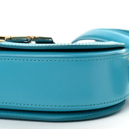 Versace Calfskin Medium Greca Goddess Shoulder Bag Light Blue 8 of 8
