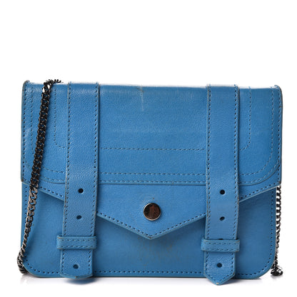 Proenza Schouler Lambskin Large PS1 Chain Wallet Oahu 1 of 10
