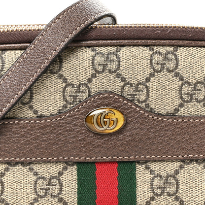 Gucci GG Supreme Monogram Web Mini Ophidia GG Bag Brown 7 of 10