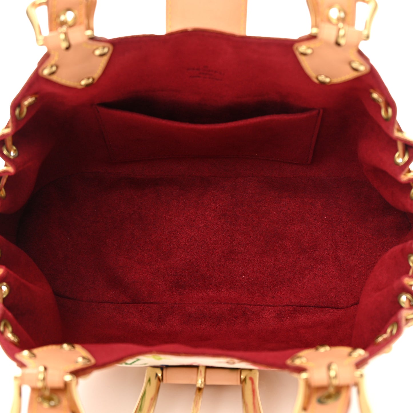 Monogram Multicolor Theda GM White