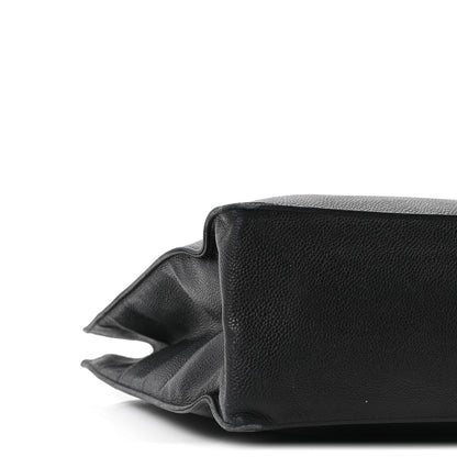 Chanel Caviar CC Tote Black 10 of 11