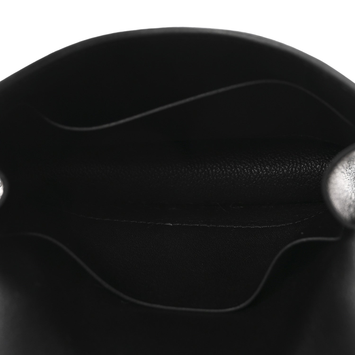 Hermes Evergrain Lizard Constance Slim Wallet Black 6 of 8